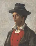 Michele Cammarano, Giovane ragazzo, oil on canvas