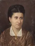 Giacinto Gigante, Ritratto di fanciulla, 1876, oil on panel