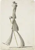 Filippo Palizzi, Caricatura del Signor Menegatti