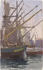 Costantinopoli by Fausto Zonaro, oil on panel, offered Apr 2015