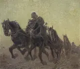 Carl Franz Bauer, Soldati a cavallo