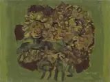 Girasoli by Ennio Morlotti, oil on canvas, offered Nov 2014