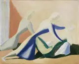 Virgilio Guidi, Figure nello spazio