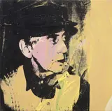 Andy Warhol, Man Ray, 1974, acrylic on canvas emulsionata