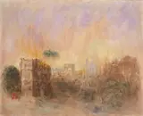 André Masson, Rome, 1953, oil on canvas