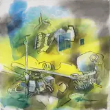 Roberto Sebastian Matta, Le souffle des tirans, 1976, oil on canvas