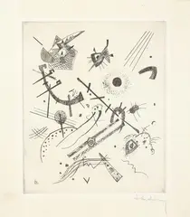 Wassily Kandinsky, Kleine Welten XI, 1922, Puntasecca