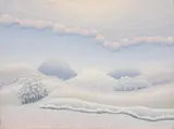 Ivan Rabuzin, Inverno Soavi, 1977, oil on canvas