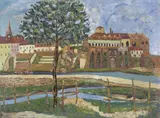 Giuseppe Cesetti, Panorama di Como visto da Villa Molteni