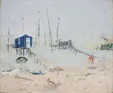 Adriano Spilimbergo, Capanni sul mare