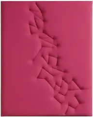 M.P.178 Magenta by Samuele Ventanni, 2014, estroflessione on jeans on panel, offered Nov 2014