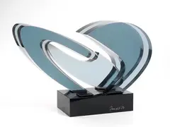 Apertura eveniente by Giorgio Zennaro, 1972, Scultura in plexiglas, offered Nov 2014