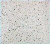 Le gocce cadono, ma che fa? by Luca Alinari, 1976, mixed media on canvas tesa on panel, offered Nov 2014