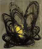 Roberto Crippa, Spirale, 1951, oil on canvas