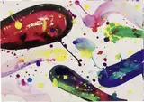 Senza titolo by Sam Francis, 1965, acrylic and watercolour on paper, offered Nov 2014