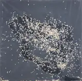 Coriandolo by Tano Festa, 1985, acrylic and coriandoli on canvas, offered Nov 2014