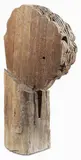 Mario Ceroli, L'innesto, 1991, Scultura in legno