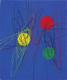 Roberto Crippa, Concetto spaziale, 1952, oil on canvas