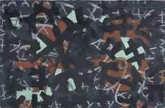 Giuseppe Capogrossi, Superficie 718, 1950, oil on canvas