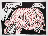 Keith Haring, Senza titolo, 1983, gouache on paper