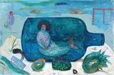 La sirena by Antonio Possenti, oil on canvas board, offered Nov 2014