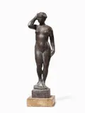Nudo femminile stante by Quinto Martini, scultura in bronze, offered Nov 2014