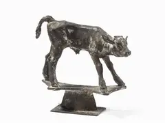 Venanzo Crocetti, Vitellino, scultura in bronze