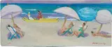 Moses Levy, Sulla spiaggia