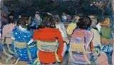 Moses Levy, La passeggiata