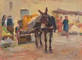 Gino Paolo Gori, Mercato a Firenze