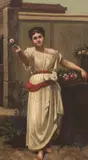 Filippo Indoni, Donna con rose