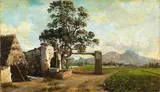 Michele Cammarano, Paesaggio con casolari