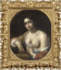 Giovanni Martinelli, Sibilla, oil on canvas