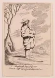 Lotto di sei incisioni da «Bertoldo» by detto Spagnolo Giuseppe Maria Crespi, etching mm., offered Oct 2014