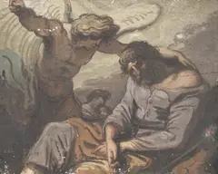 Felice Giani, Il sogno di Giuseppe, tempera on panel