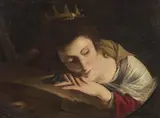 Pietro Paolini, Santa Caterina, oil on canvas