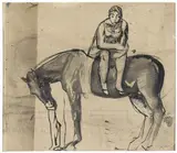 Mario Sironi, Figura femminile a cavallo