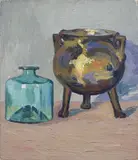 Alberto Magnelli, Le chaudron en bronze