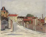 Parigi by Orfeo Tamburi, oil on canvas, offered May 2014