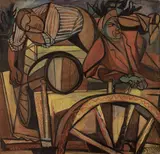 Renato Guttuso, Due carrettieri di notte