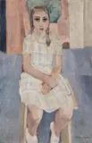 Felice Casorati, Fanciulla seduta