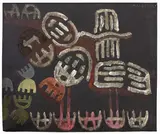 Giuseppe Capogrossi, Superficie, 1954, oil on card