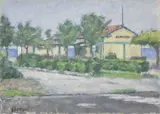 Ardengo Soffici, Paesaggio al Forte