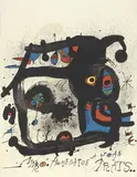 Manifesto per l'esposizione «Homenatge a Joan Prats» by Joan Miró, 1972, lithograph a colori, offered May 2014