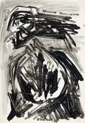 Composizione by Vinicio Berti, 1958, oil on paper, offered May 2014