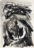 Vinicio Berti, Composizione, 1958, oil on paper