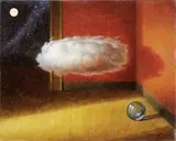 Antonio Nunziante, Lontano da qui..., 2005, tempera all'uovo and oil on panel