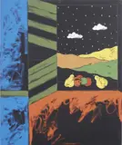 Senza titolo by Tano Festa, 1986, acrylic on canvas, offered May 2014