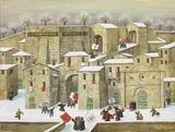 Norberto, Compromesso storico, 1977, oil on panel