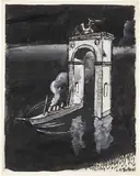 Mare nostrum by Mario Sironi, 1924, inchiostro and tempera on paper, offered May 2014